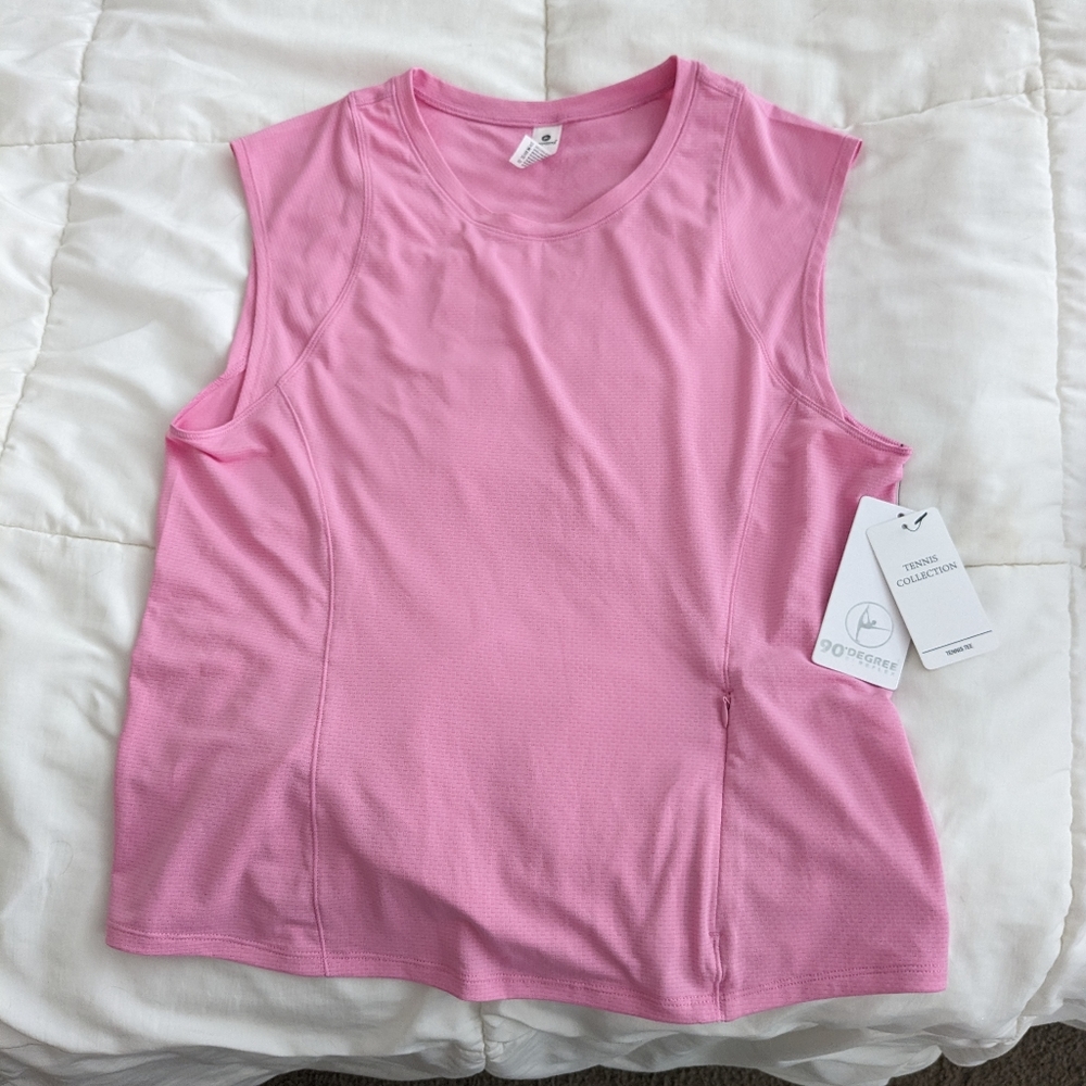 90 Degrees Infinity Zip Tee